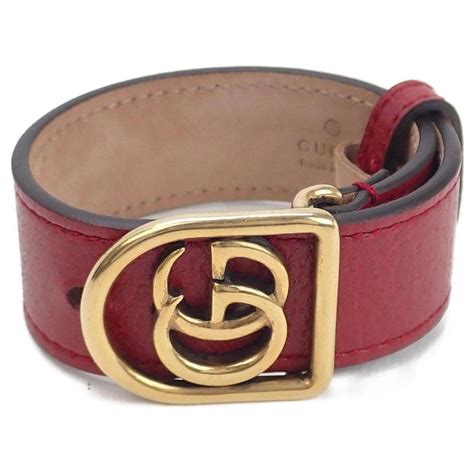 gucci fabric bracelet|Gucci leather bracelet for women.